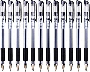 Gel Ink Pen Set – 12pcs Black