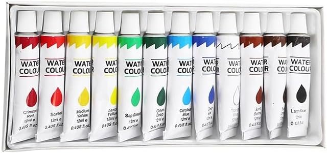 Watercolor Paint Set – 12 Color