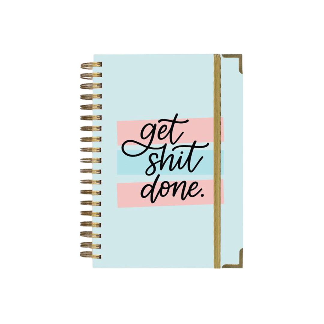 Get it Done Notebook, Spiral, Gifting