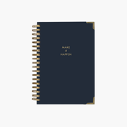 Navy Blue Motivation Notebook