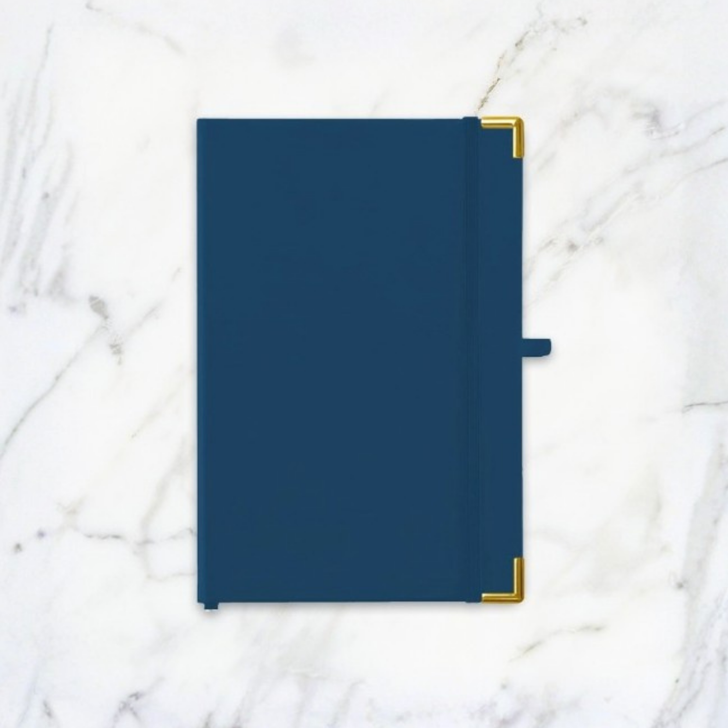Navy Blue Classic Notebook - PU Leather