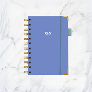 Denim Blue Spiral Classic Notebook