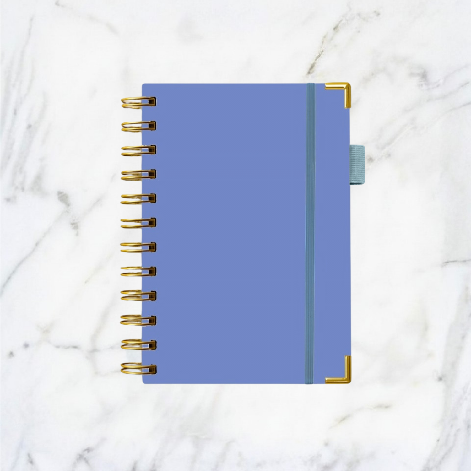Denim Blue Spiral Classic Notebook