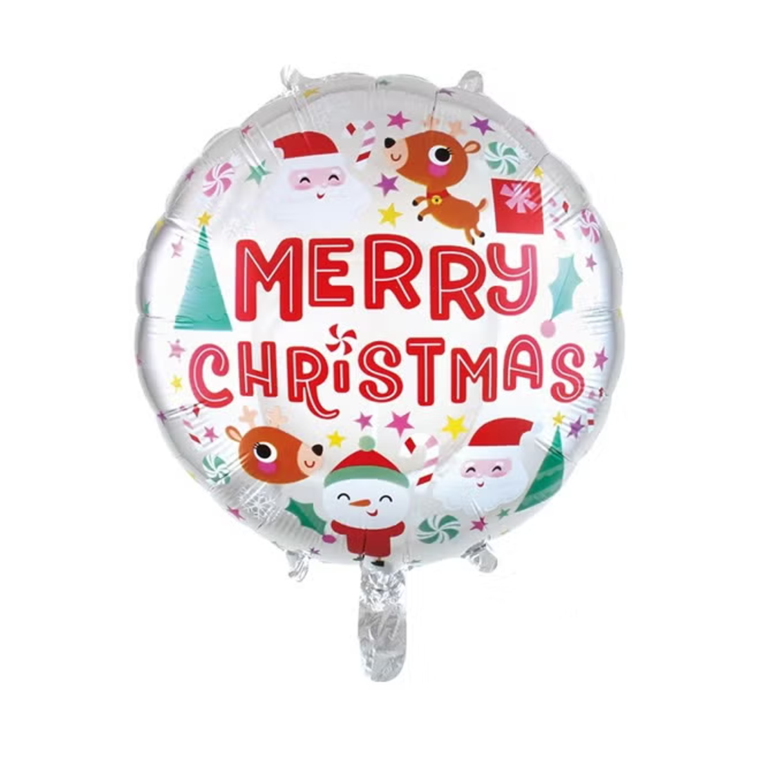 Merry Christmas Foil Balloon, 18-Inch