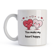 You Make My Heart Happy - Drinking Mug