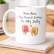 Peanut Butter & Jelly - Drinking Mug
