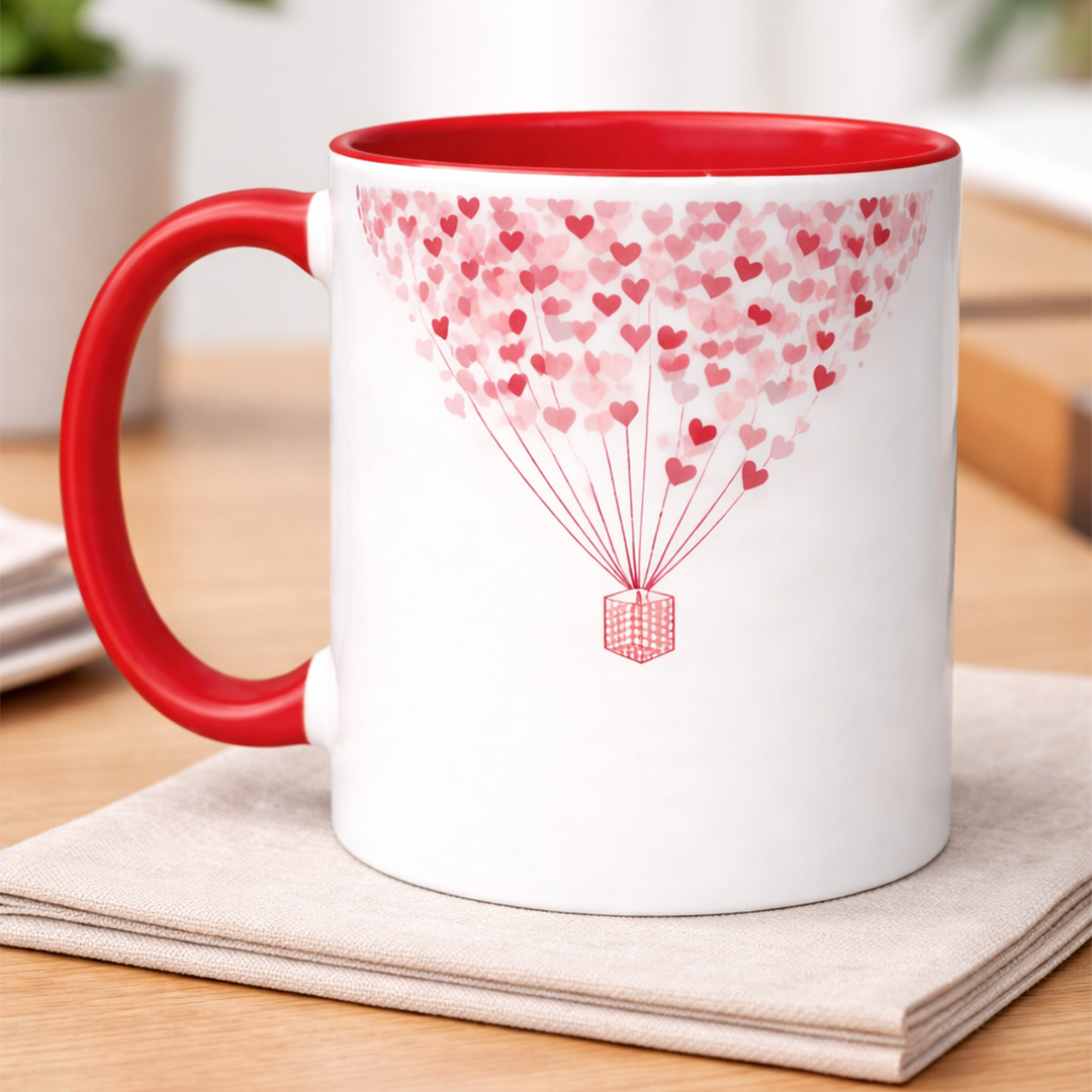 Hearts Drinking Mug