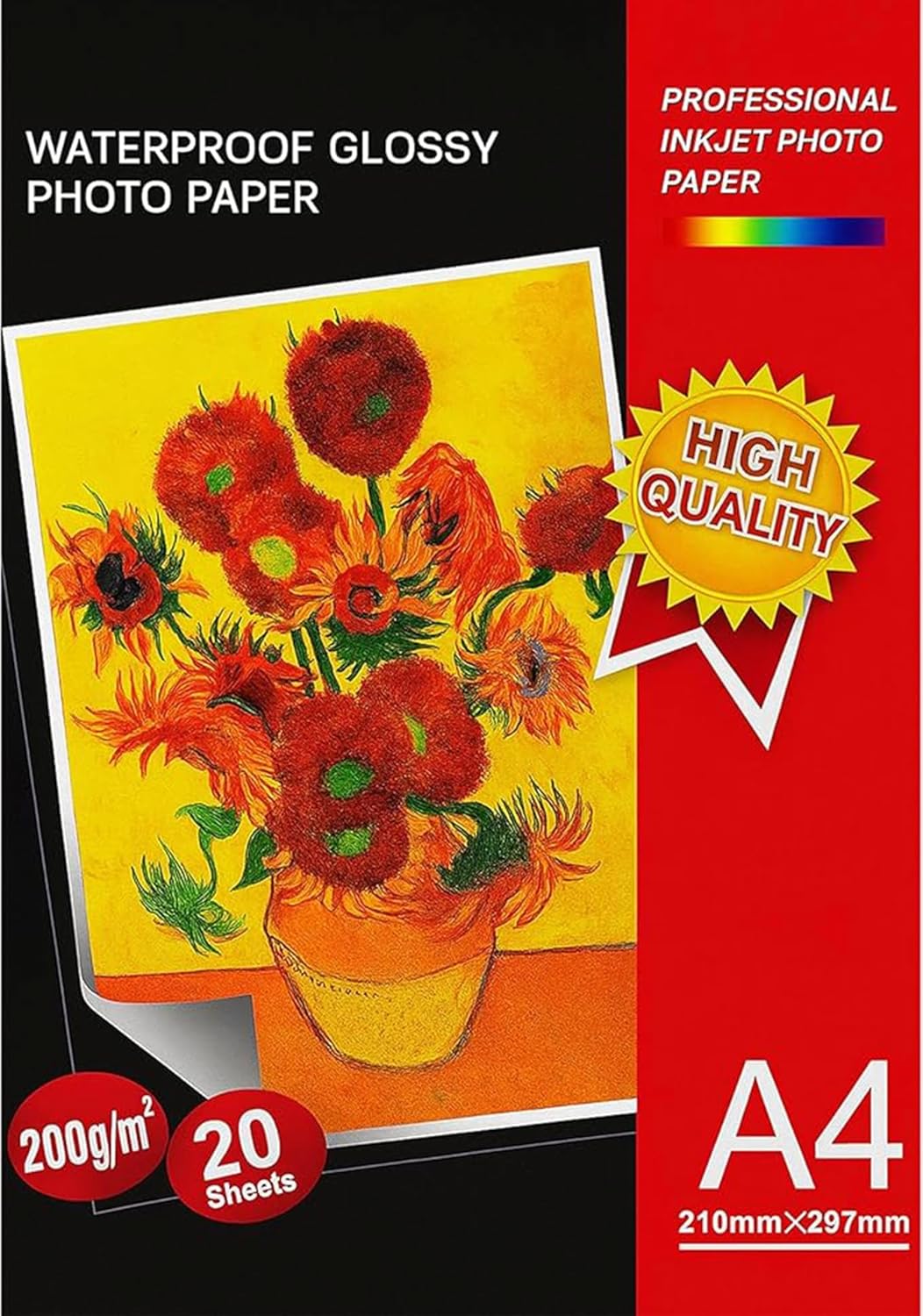 A4 Glossy Photo Paper 20 Sheets