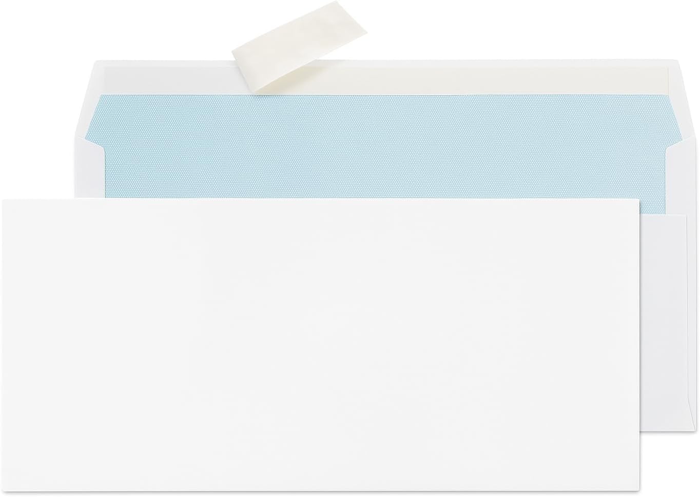 White Mailing Envelopes 4x9 Inch (50 Pack)