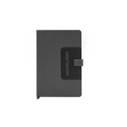 Personalised MANEZ - Santhome A5 Notebook with Phone Stand and Pen Holder