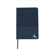 Personalised LYSS - Santhome® A5 Thermo PU Hard Cover Notebook - Blue