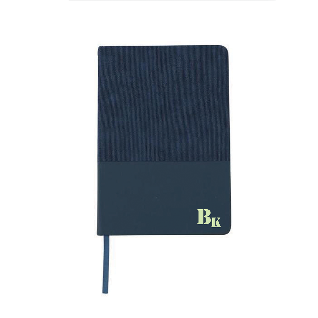 Personalised LYSS - Santhome® A5 Thermo PU Hard Cover Notebook - Blue