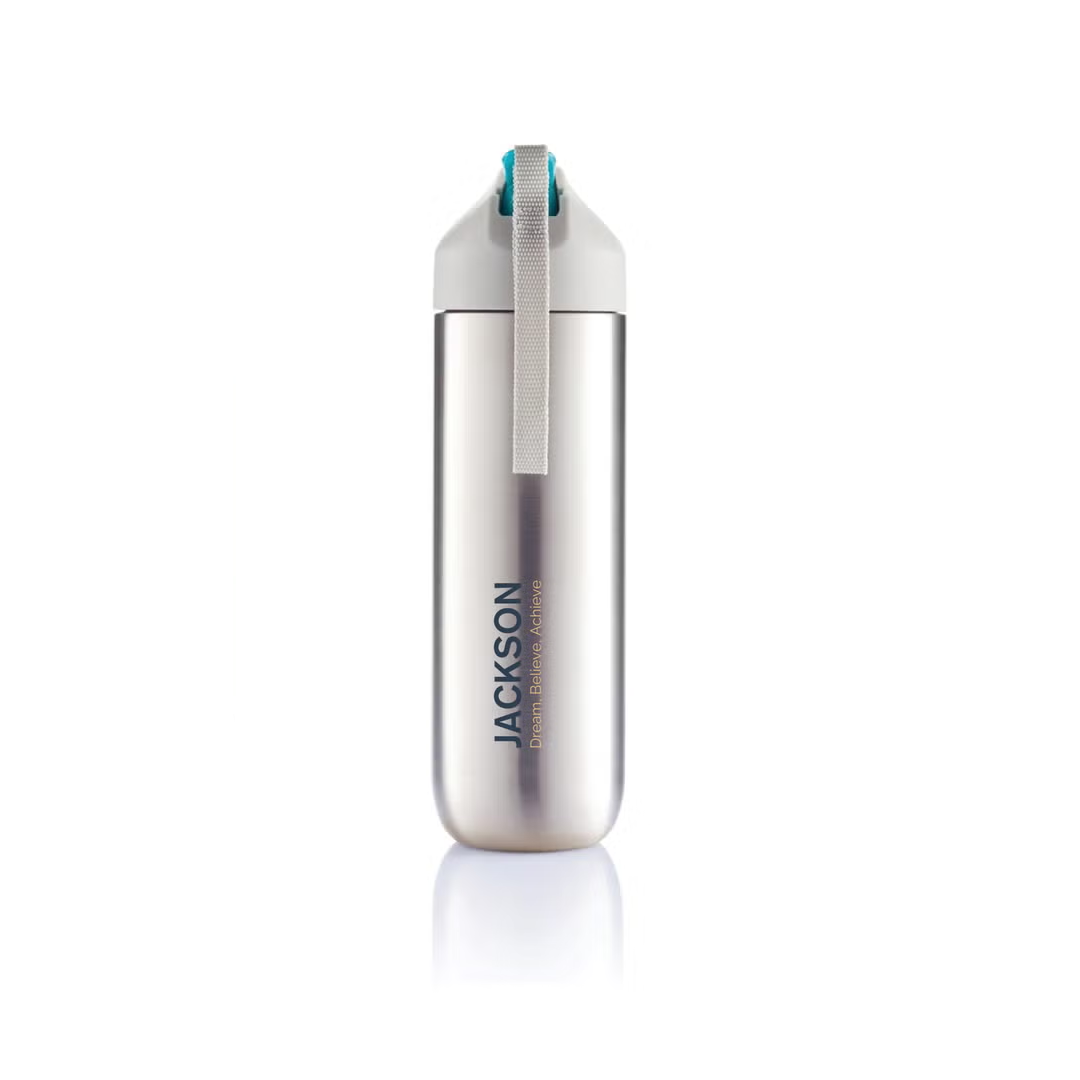 Personalised NEVA - XDDESIGN Stainless Steel Water Bottle Grey-Blue