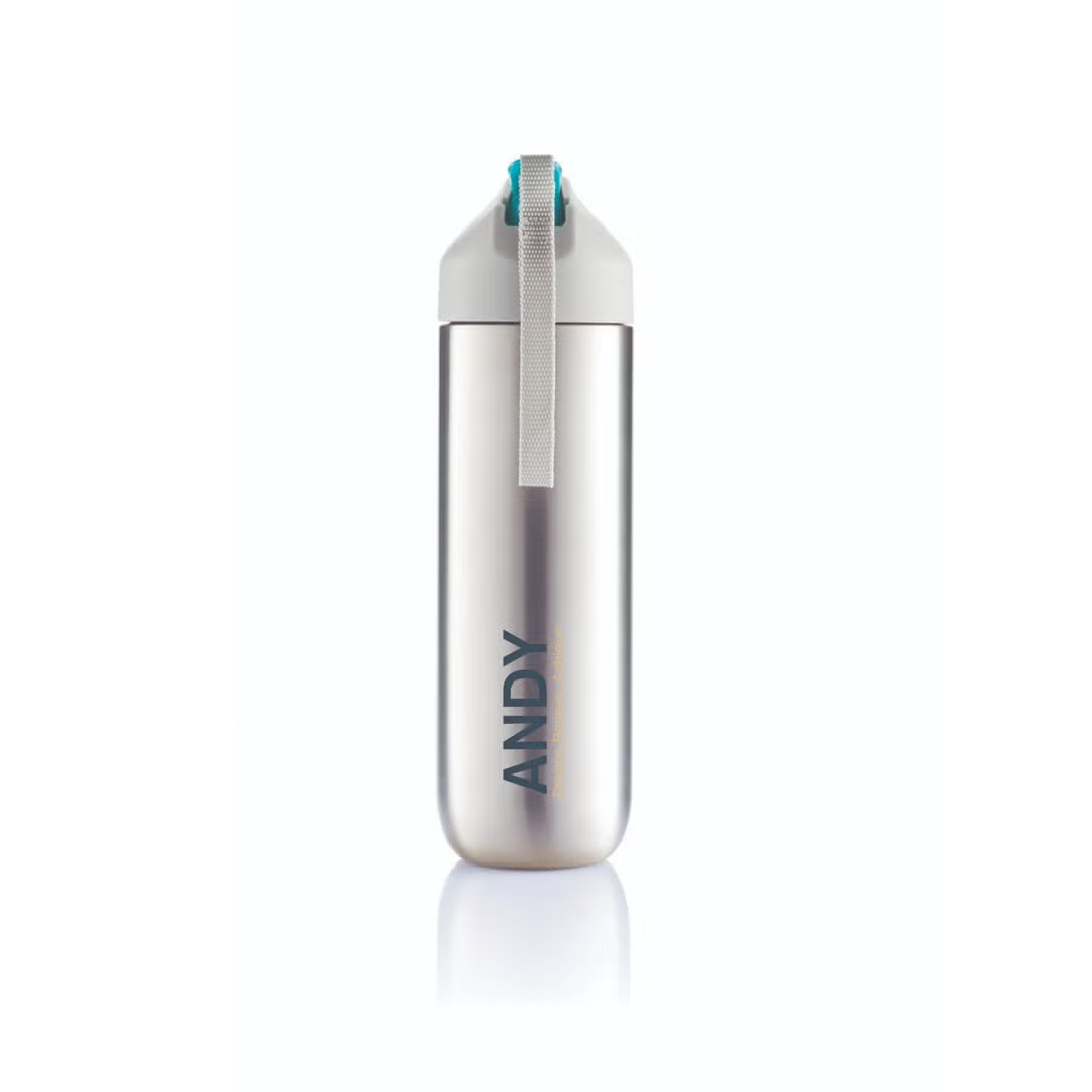 Personalised NEVA - XDDESIGN Stainless Steel Water Bottle Grey-Blue