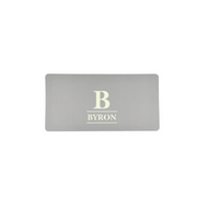 Personalised ZILE - CHANGE ZERO Recycled PU Desk Pad - Grey
