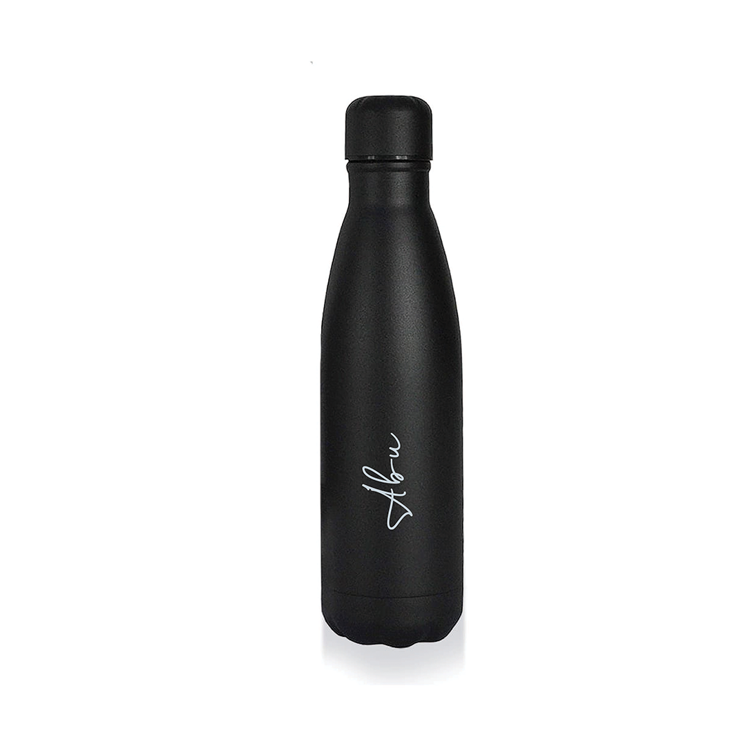 Personalised RONDA - Stone Touch Insulated Water Bottle - Black