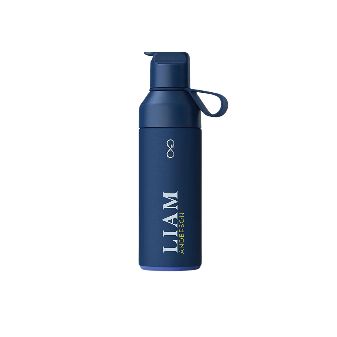 Personalised GO by Ocean Bottle - Ocean Blue