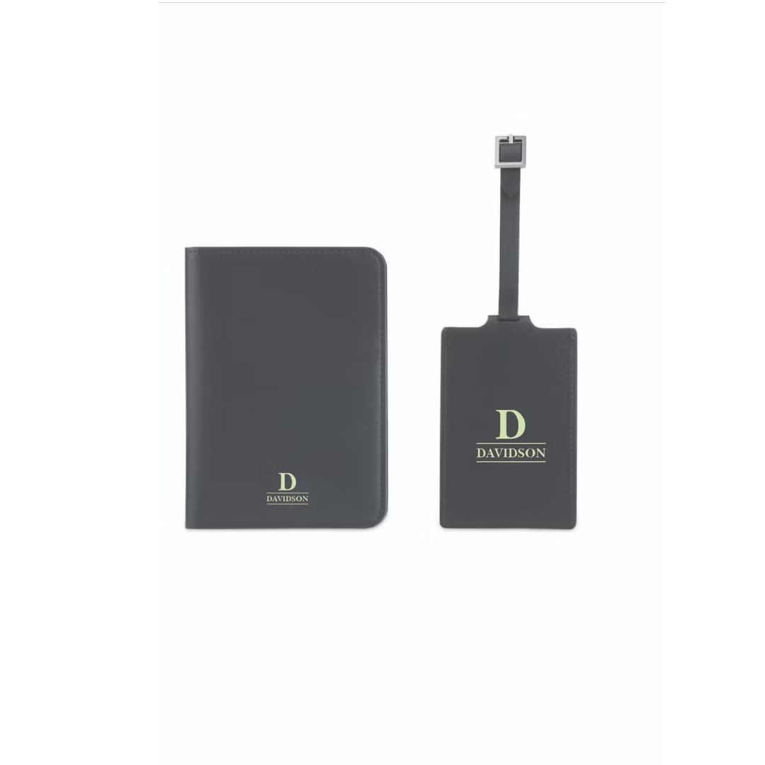 Personalised Skross® Diplomat Travel Gift Set with Passport Holder and Luggage Tag
