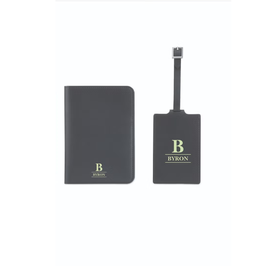 Personalised Skross® Diplomat Travel Gift Set with Passport Holder and Luggage Tag