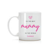 The Best Mummy In The World, Personalised Mother's Day Mug