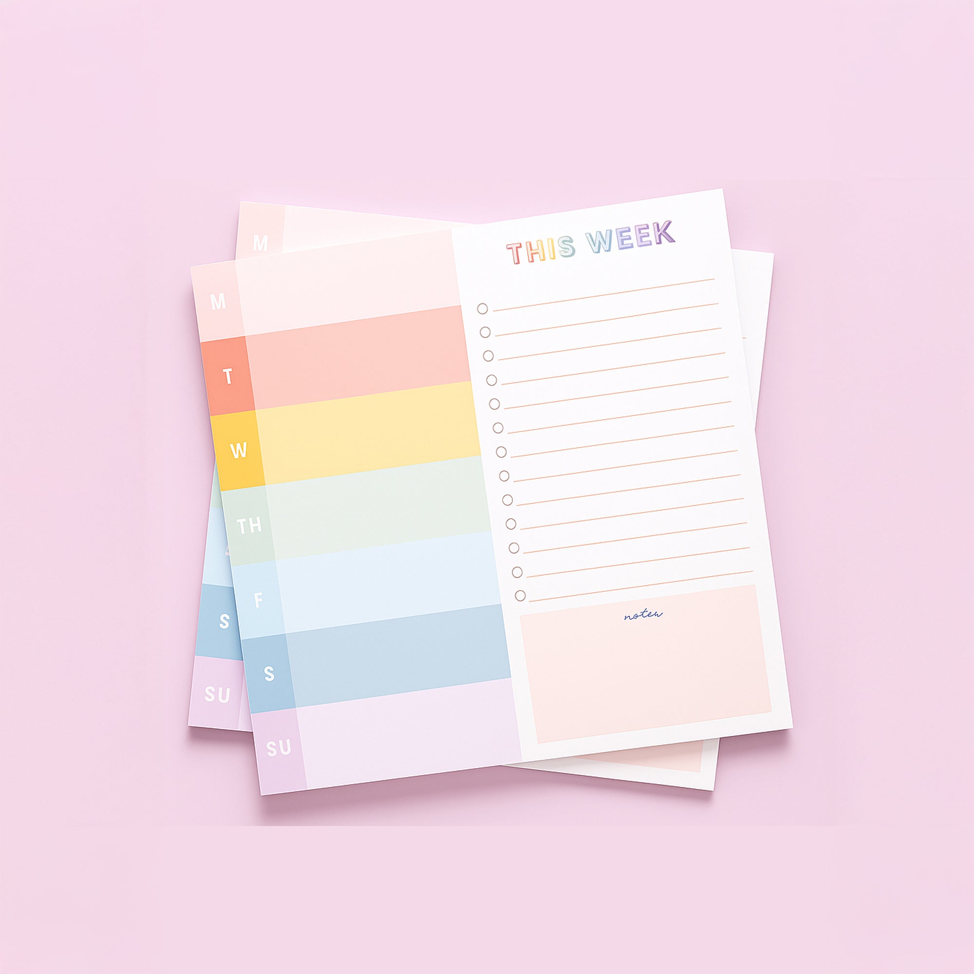 This Week, Planner Pad