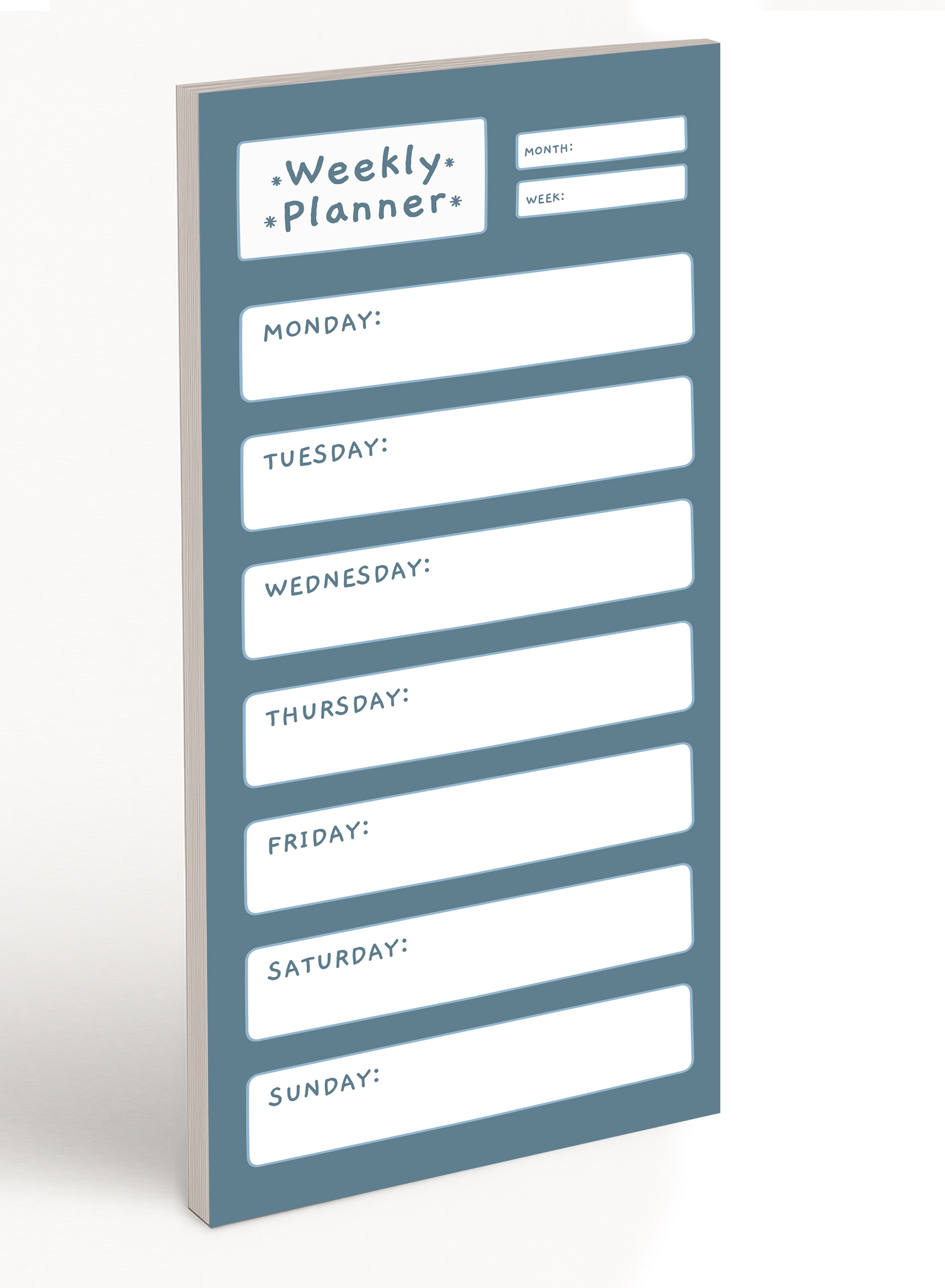 The Weekly Planner
