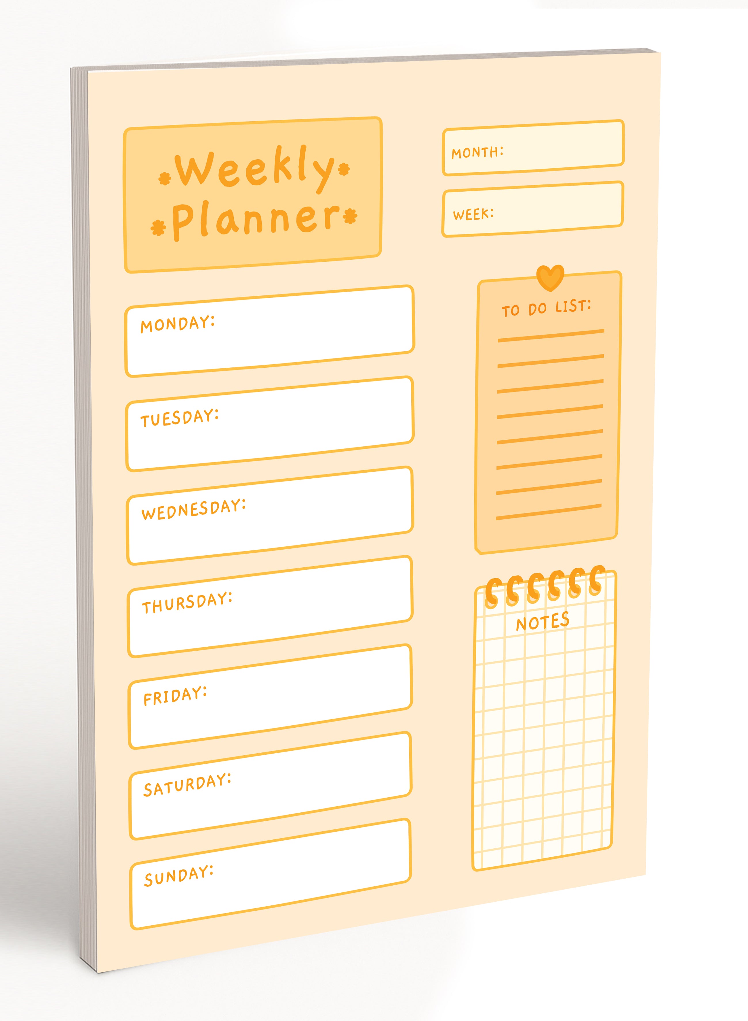 The Weekly Planner