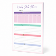 Share The Love Weekly Study Planner | 21 × 29.7 cm