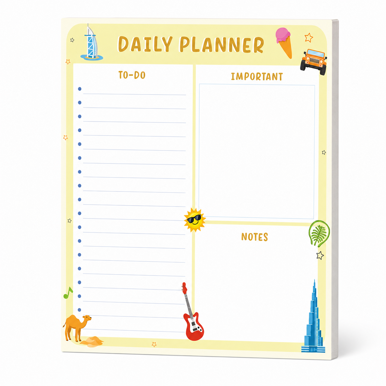 Share The Love Daily Planner | 20 × 21.5 cm