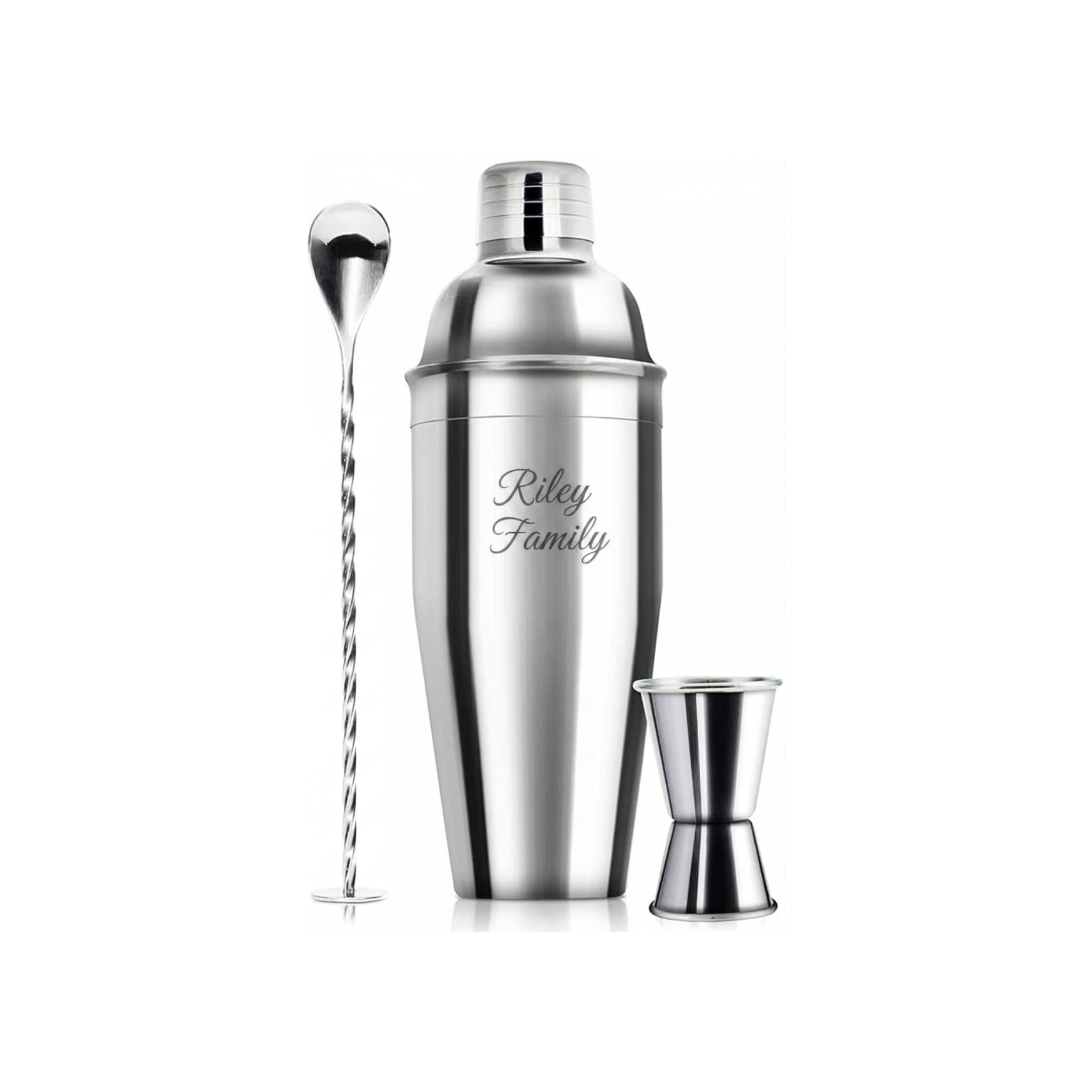 Personalised Cocktail Shaker Set