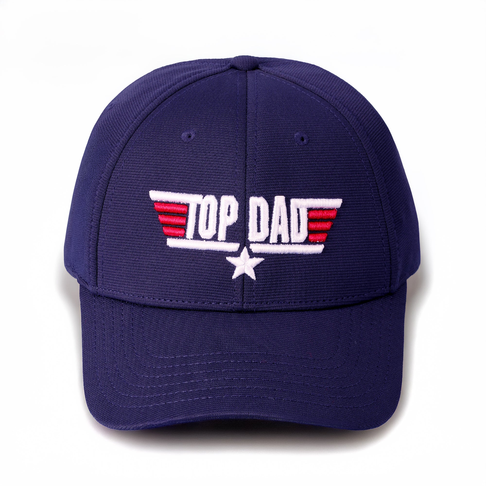 Personalised Top Dad Cap - Navy Blue