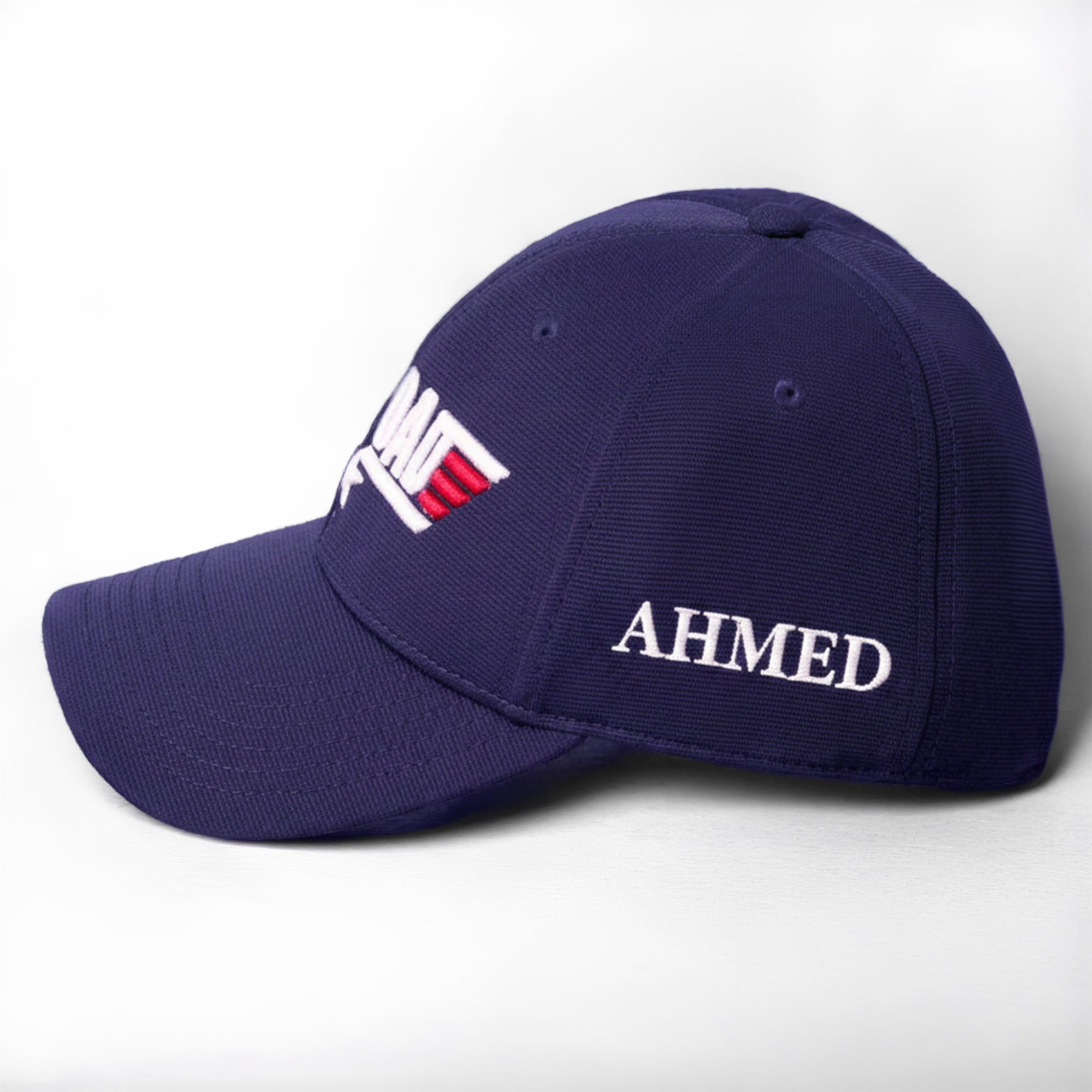Personalised Top Dad Cap - Navy Blue