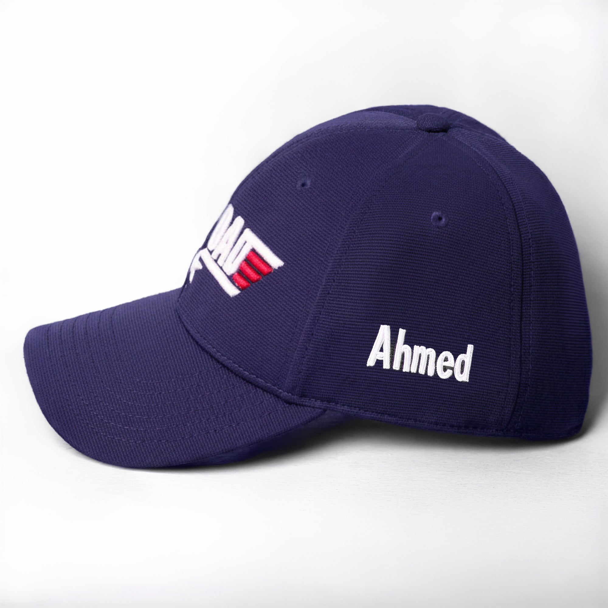 Personalised Top Dad Cap - Navy Blue