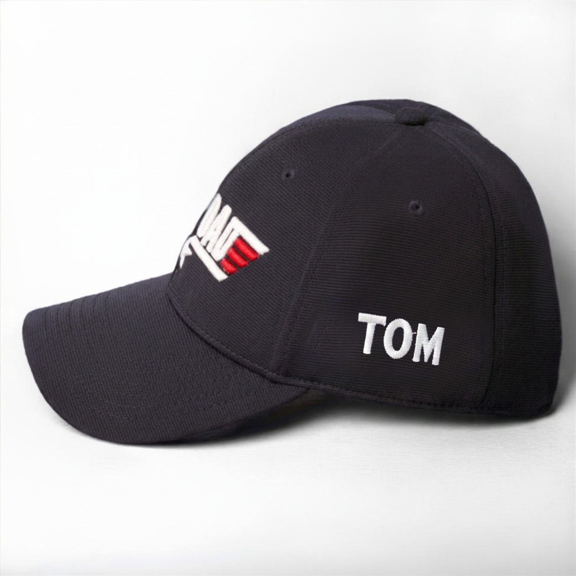 Personalised Top Dad Cap - Black