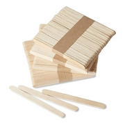 4.5 Inch Kraft Popsicle Sticks – Natural Wooden Craft Sticks (Eco-Friendly)