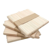 6 Inch Kraft Popsicle Sticks – Natural Wooden Craft Sticks (Eco-Friendly)