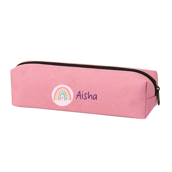 Personalised Pencil Case with Unicorn Printing