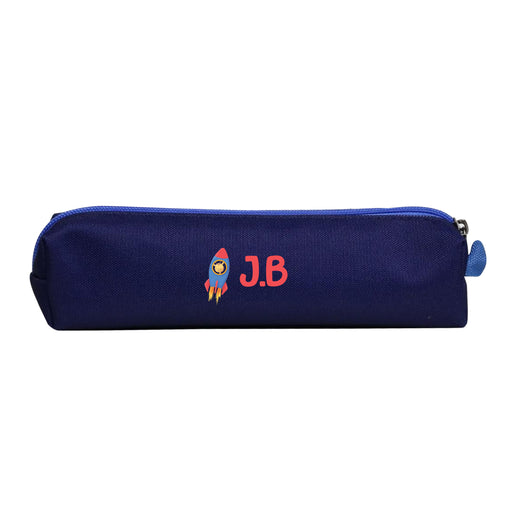 Personalised Navy Color Pencil Case