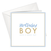 BIRTHDAY BOY - HAVE A GREAT DAY