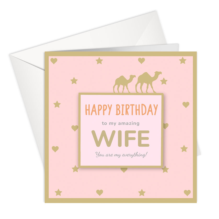 HAPPY BIRTHDAY - to my amazing WIFE