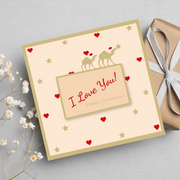 I Love You | Happy Christmas | Christmas Greeting Card