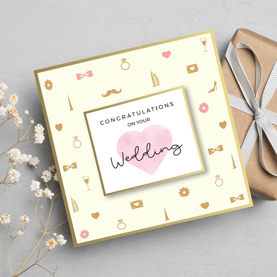 Congratulations on Your Wedding Foil Card