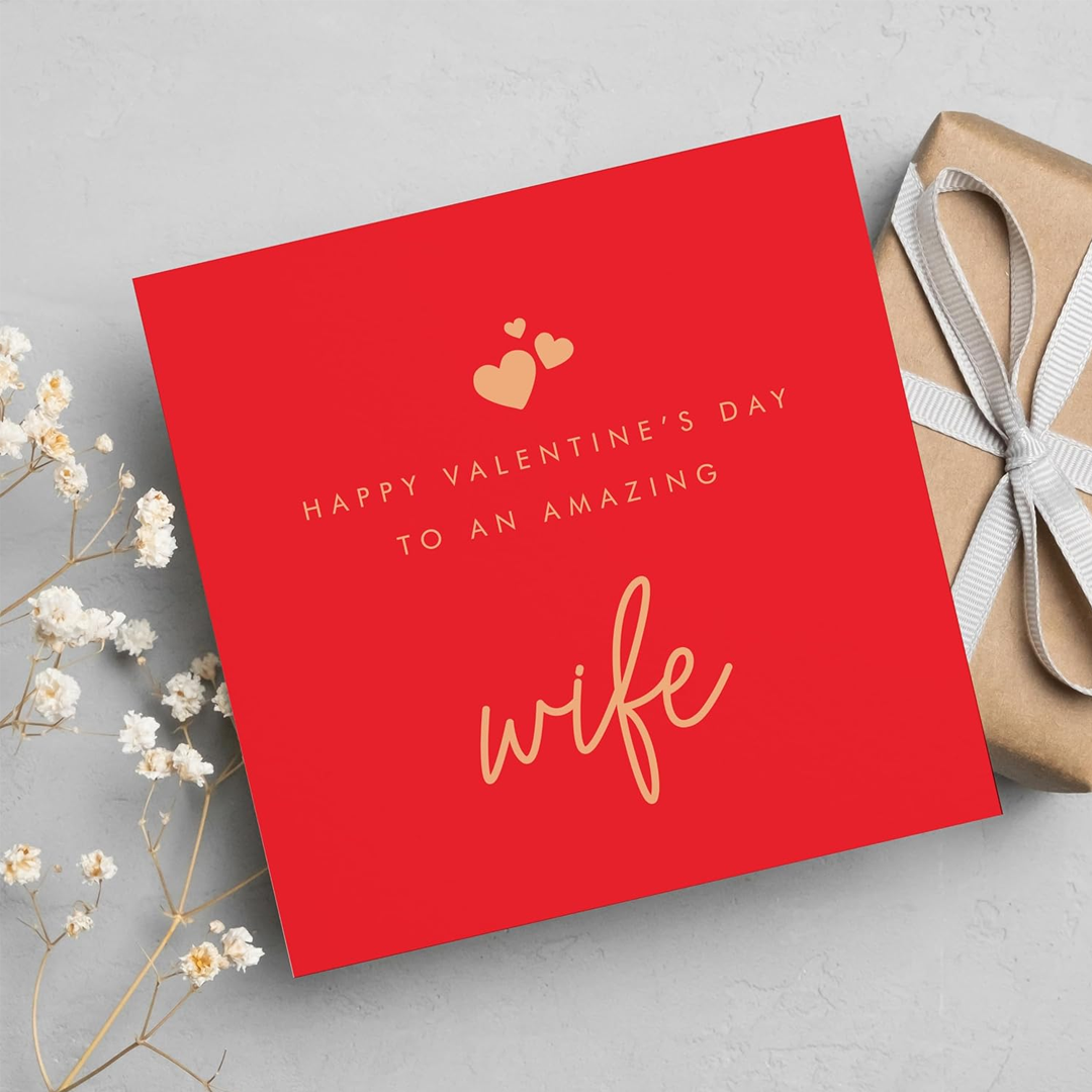 Amazing Wife - Valentine's Day Greeting Card