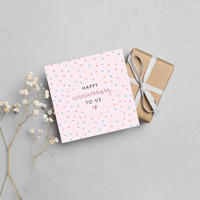 Happy Anniversary to us, Greeting Card