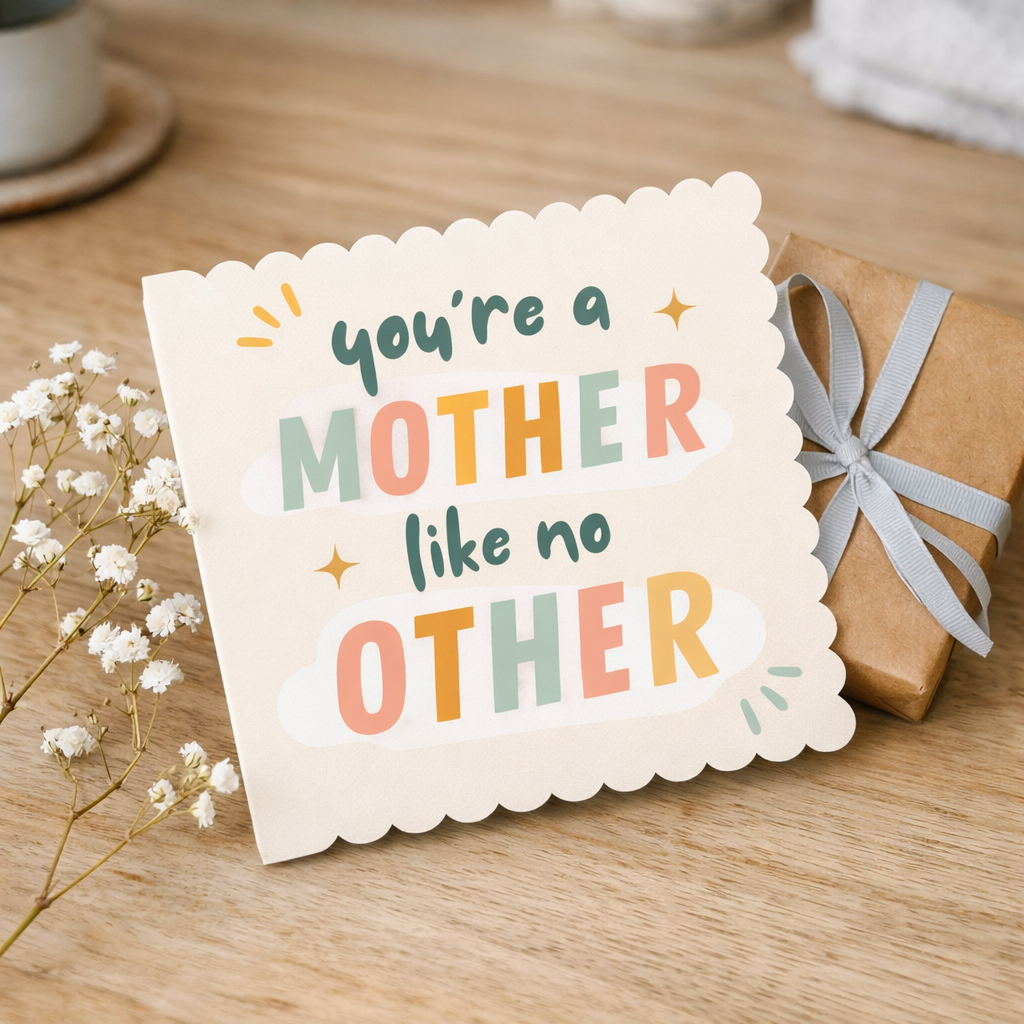 You're A Mother like no Other Greeting Card