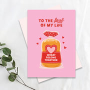 Wheat Belong Together Greeting Card