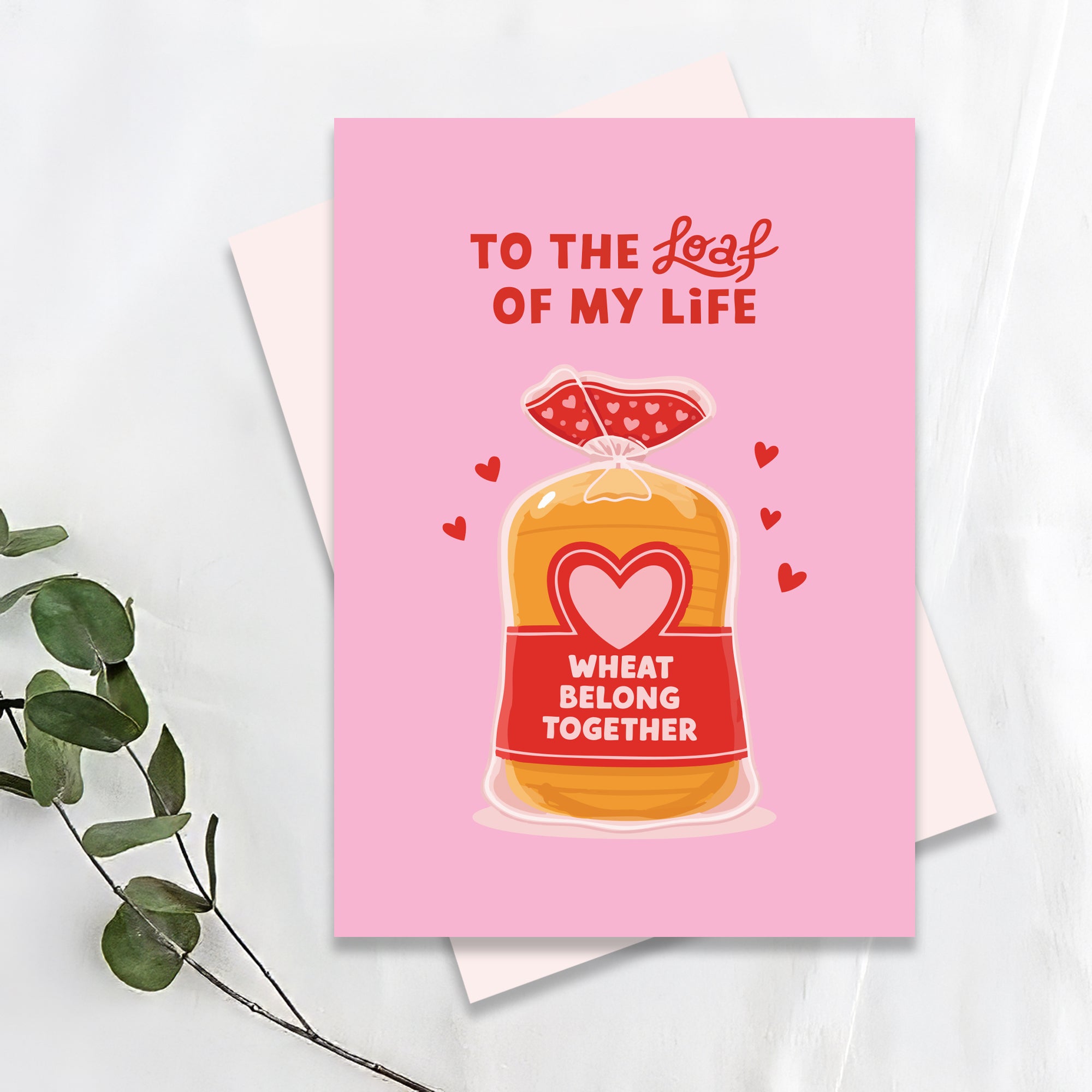 Wheat Belong Together Greeting Card