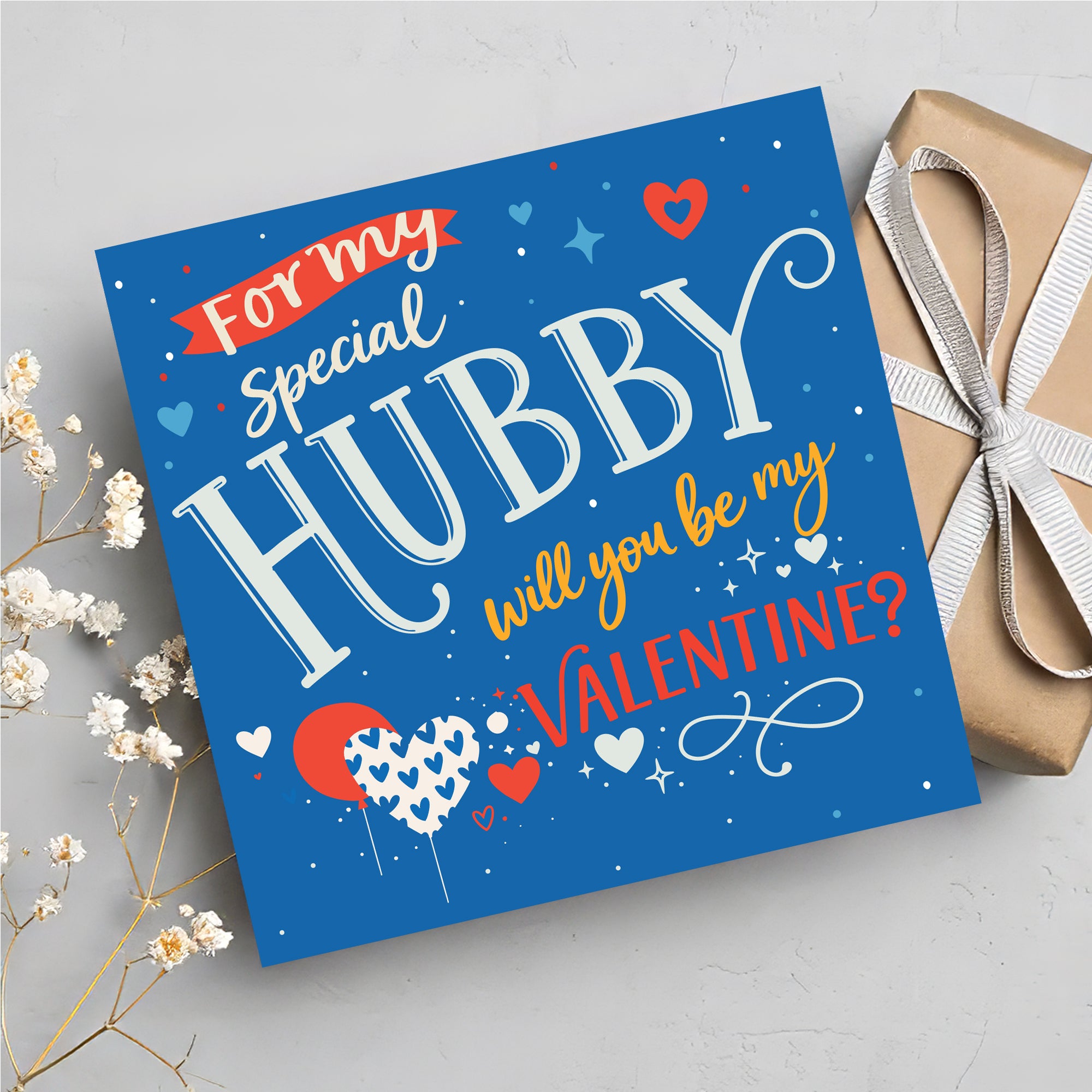 For my Special Hubby Greeting Card
