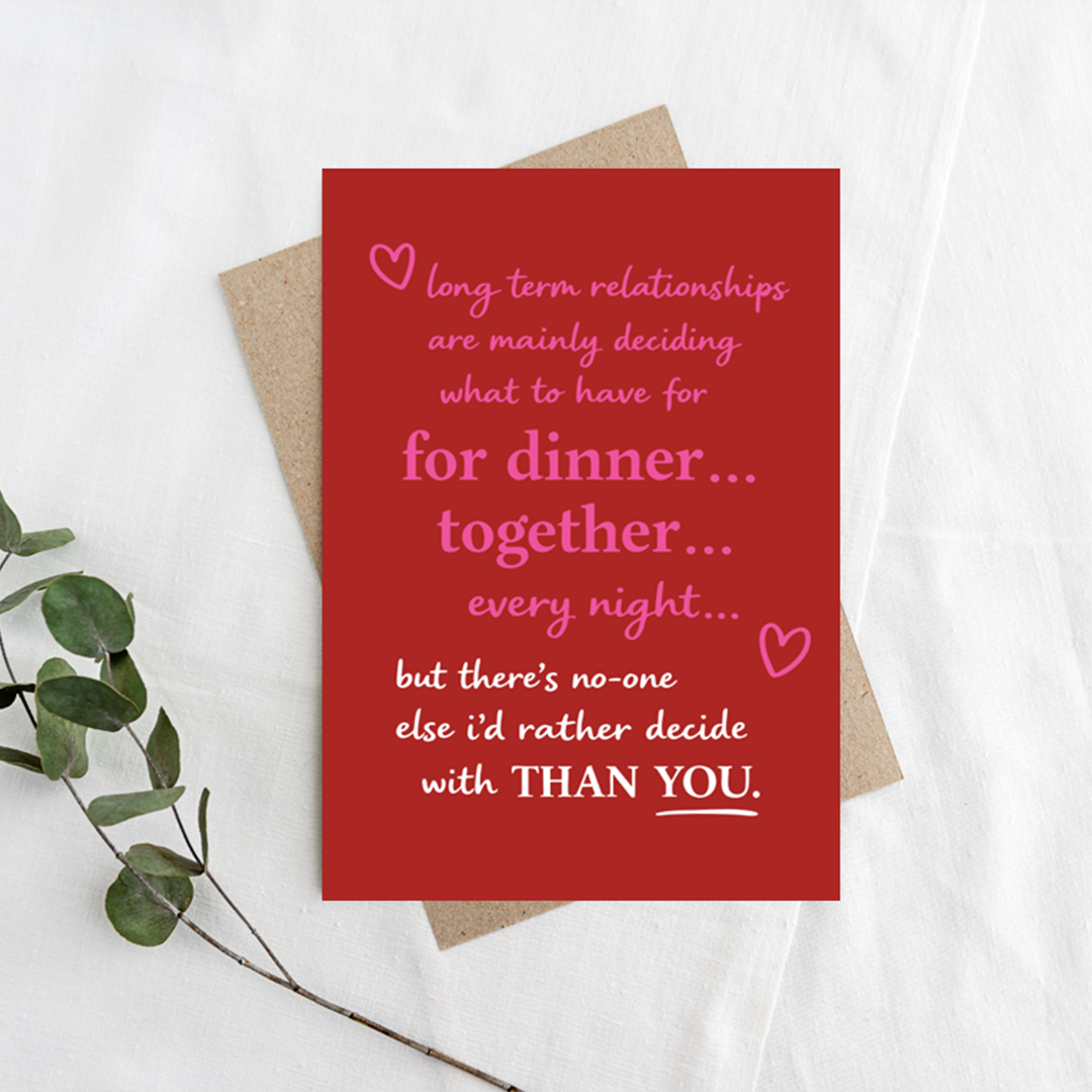 No one else than You, Love Greeting Card