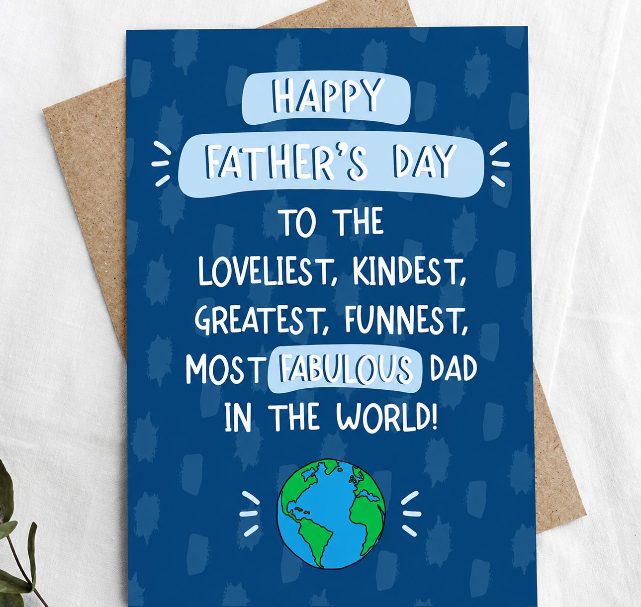 Fabulous Dad, Greeting Card
